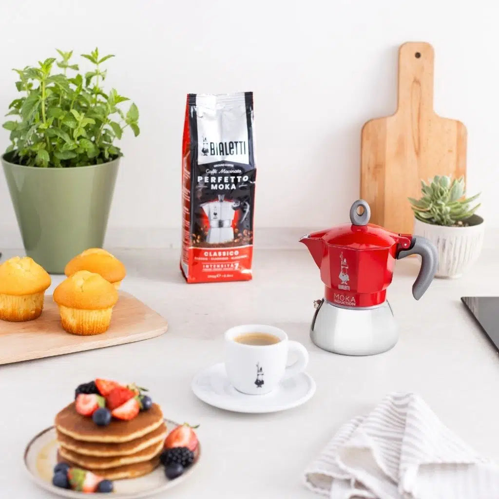 Bialetti İndüksiyon Mokapot Kırmızı (4 cup)